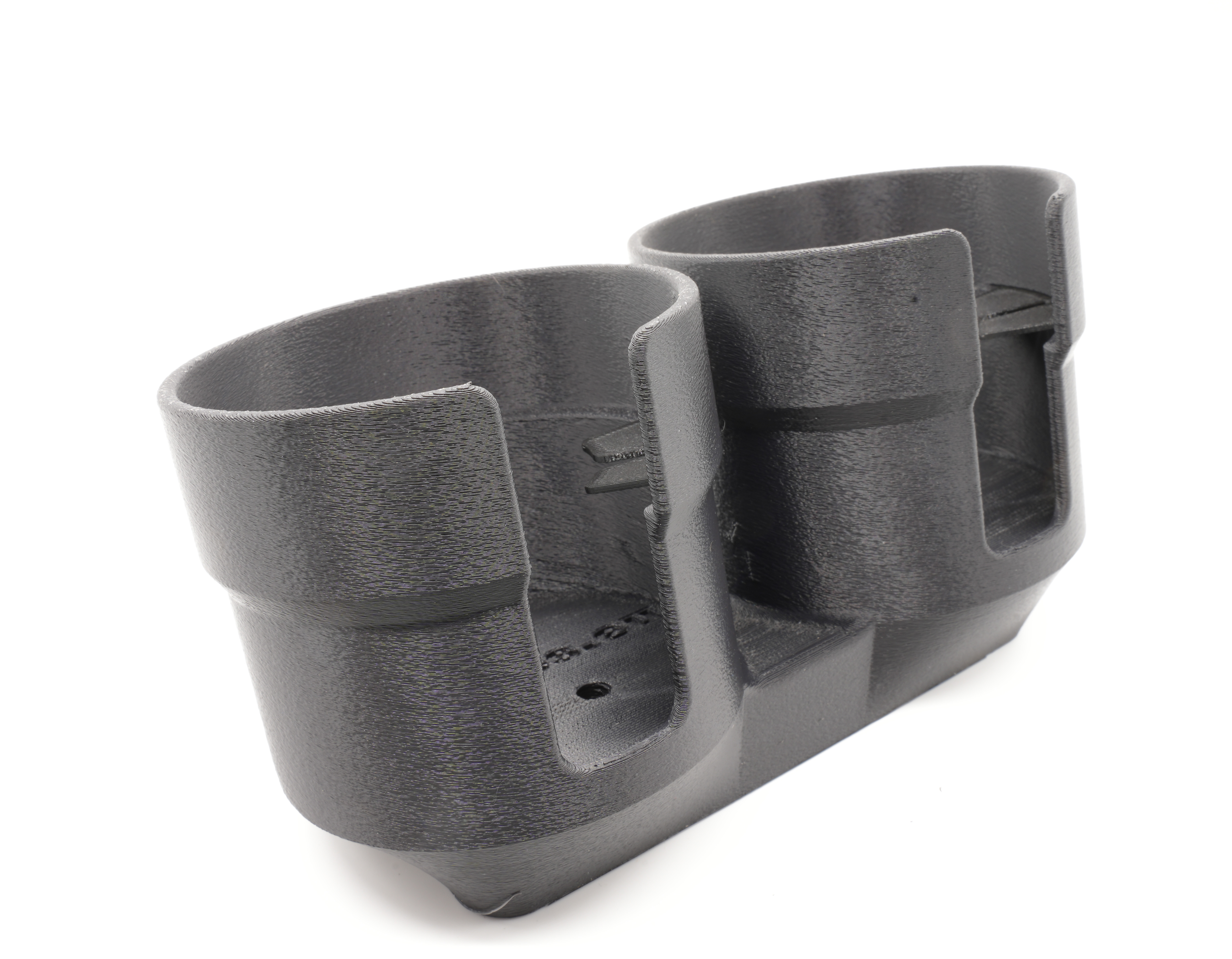 Getränkehalter für bezogenes Armaturenbrett